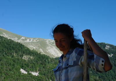 Le spectacle Le Sens de la Pente en résidence à la Tour de Borne