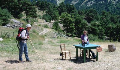 Le spectacle Le Sens de la Pente en résidence à la Tour de Borne