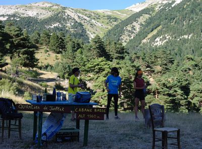 Le spectacle Le Sens de la Pente en résidence à la Tour de Borne