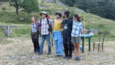 Le spectacle Le Sens de la Pente en résidence à la Tour de Borne